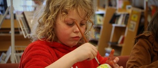 Äggjakt på bibblan • Ella, 6 år: "Man fick följa spåren efter haren"