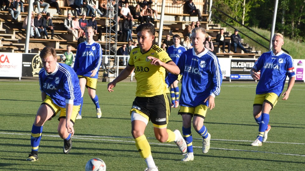 Selatin Shaljani stod för en riktigt fin prestation vid sitt 1-0-mål för Vimmerby mot Örserum.