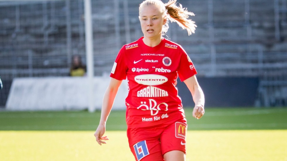 Elin Rombing blev Eskilstunas segerskytt mot Umeå. Arkivbild.