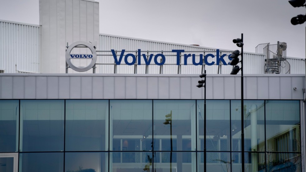 Lastbilstillverkaren Volvo presterade bäst bland storbolagen. Arkivbild.