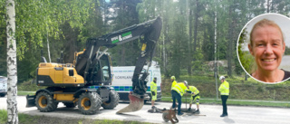 Stor vattenmängd gick förlorad vid läckan i somras