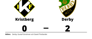 Kristberg föll mot Derby på hemmaplan