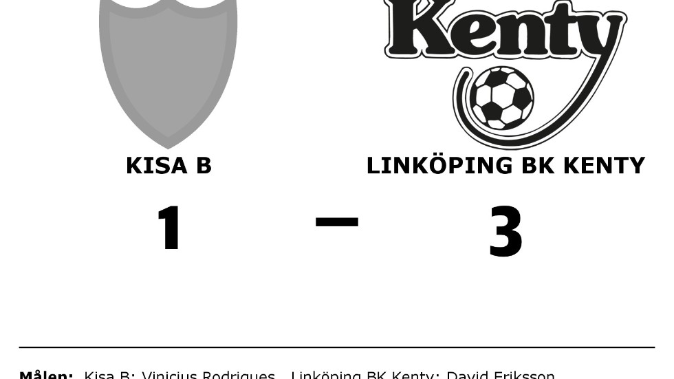 Kisa BK B förlorade mot BK Kenty