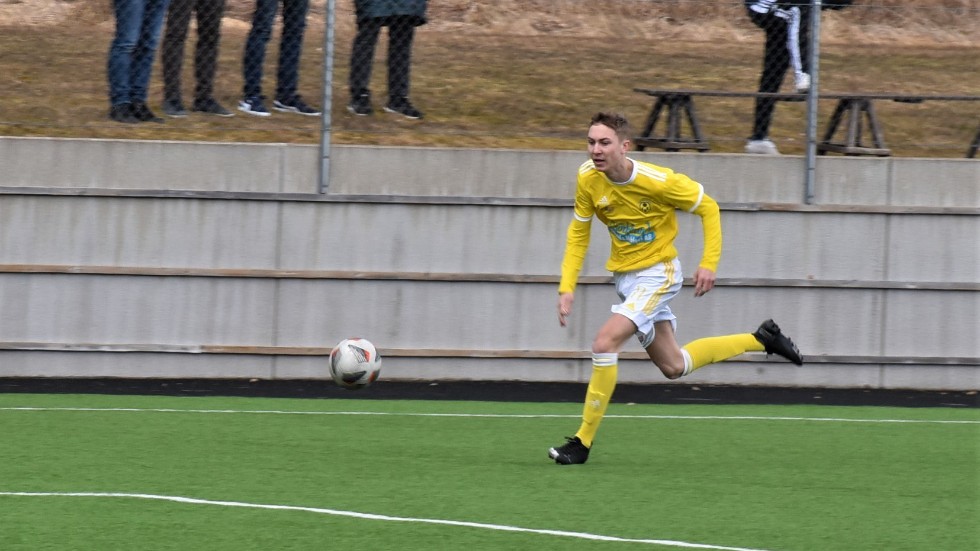 Daniel Malmström Arnesson gjorde en bra match.