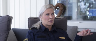 Polisen Emma Svensson har bearbetat knivattacken
