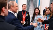 Ryska OS-hjältar hyllades av Putin