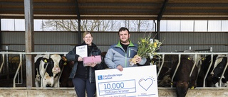 Unga paret i Etelhem prisas som Årets lantbrukare • ”Det händer något nytt varje dag att ta tag i”