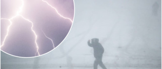 Urladdningar i luften över Skellefteå – blixten har slagit ner på ett tiotal platser • SMHI: ”Vanligare längs Norges kustland”