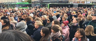 Direkt från Metoo-manifestationen