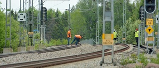 Inför en nollvision för järnvägsfel i Sörmland