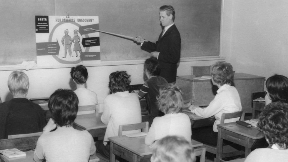 Skolan på 60-talet är inte något att sakna, menar insändarskribenten.