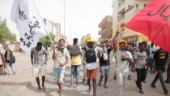Protester fortsätter i Sudan