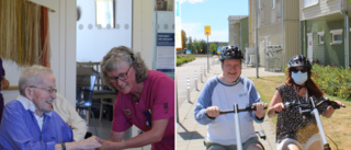 TV: Massor av aktivitet på äldreboende i sommar – både dans och cykling • Gunnar, 89: "Jag har god kondition!"