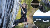 25 meter höga klätterväggen lockar klättrare från hela Norden • Hyllningen från finska klättraren: "Exceptionellt bra"