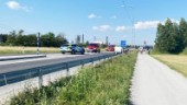 Trafikolycka på Visbyleden – Flera fordon inblandade