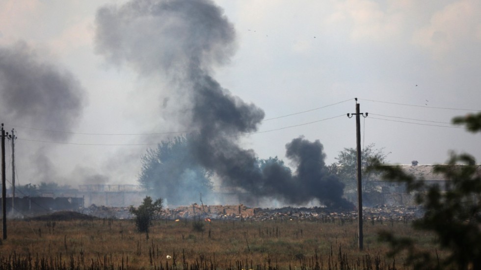 Explosioner på ryska militära lager på Krim tidigare i augusti. Det kan tas som tecken på en förestående ukrainsk storoffensiv – men frågan är om landet har resurser nog.