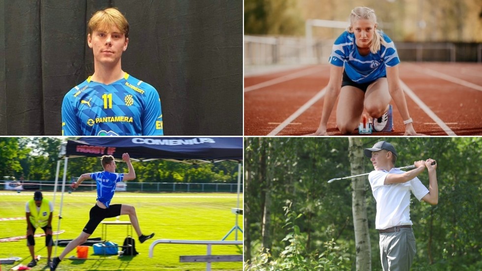 Daniel Helge, Emilia Håårdh, Erik Gustafsson och Vilgot Kronstrand är fyra av sex idrottare som tilldelas stipendium.