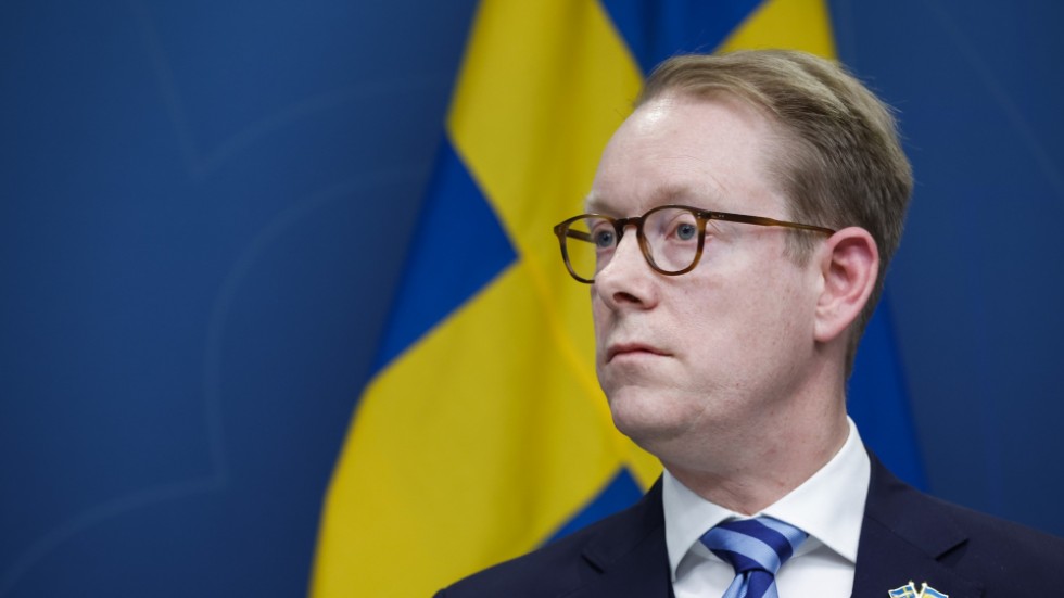 Utrikesminister Tobias Billström (M). Arkivbild.