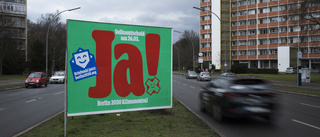 Berlin röstar om göra staden klimatneutral