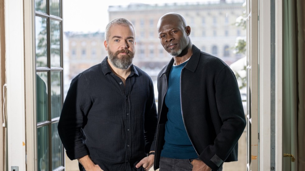 Den svenske regissören David F Sandberg är på besök i hemlandet tillsammans med skådespelaren Djimon Hounsou inför premiären på "Shazam! Fury of the gods".