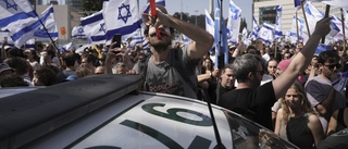 Våldsamma protester mot israelisk rättsreform