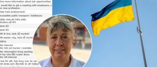 Ukrainarna hyllar Eskilstuna – lovprisar mottagandet till kommunen: "Tusen tack för allt!"