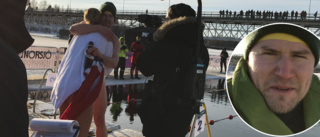 Norwegian TV-star Nicolay Ramm challenge famous hurdler in winter swimming: ”Fantastic and terrible”