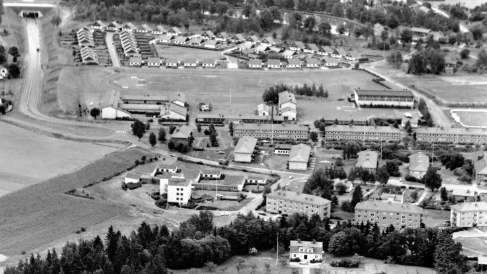 Ur arkivet: Linköping från ovan för 50 år sedan