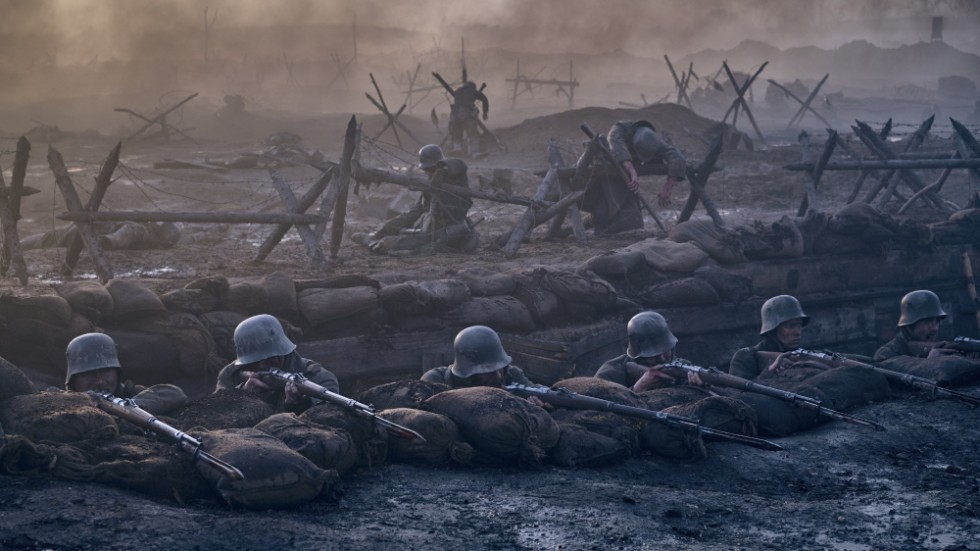 Erich Maria Remarques krigsklassiker "På västfronten intet nytt" är Tysklands Oscarsbidrag. Pressbild.