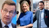De tre stora tar tre av fyra väljare i Sverige