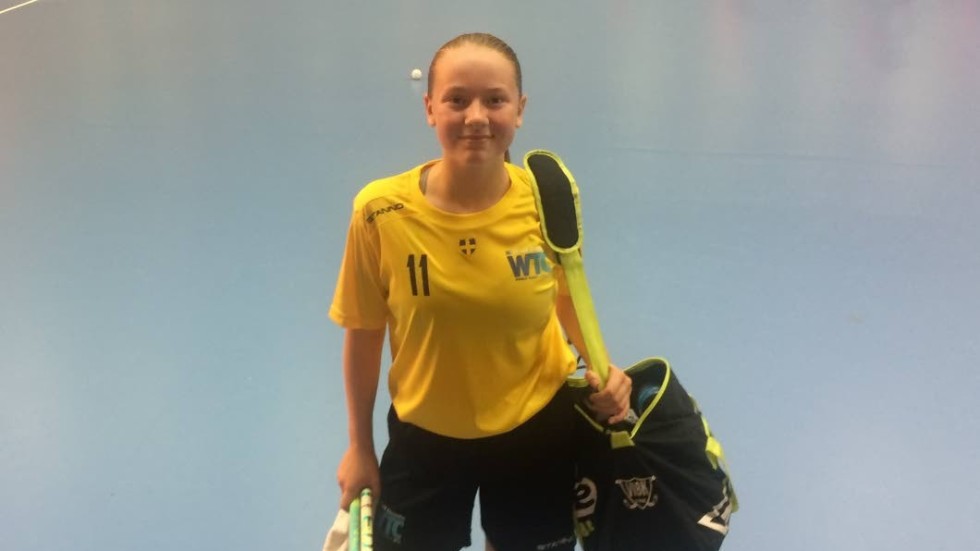 Tess Fridh spelade sju matcher med Team Sweden.