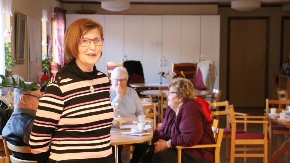 Florence Svensson från Tjustbygdens diabetesförening var på plats i Silverdalen för att berätta mer om diabetes och hur man upptäcker sjukdomen.