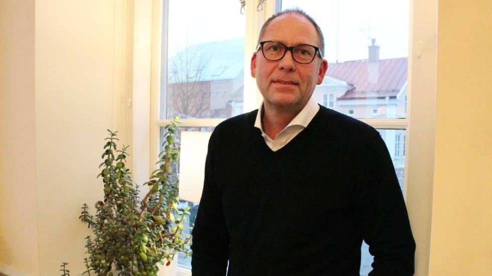 Thomas Eriksson, vd Västervik Framåt, säger att vägen framåt är lyhördehet och service.