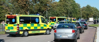 Trafikolycka i Gamla Linköping