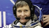 Efter över nio månader i rymden: Nu är hon tillbaka på jorden