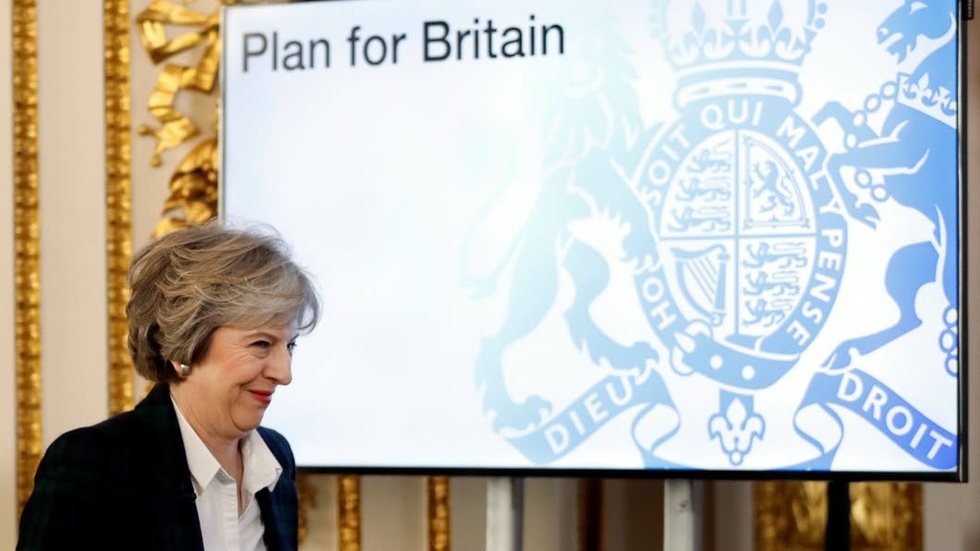 Theresa May. Storbritanniens premiärminister ska nu hitta landets väg ut ur EU.