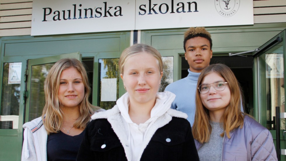 Ida Axling, Frederike Löfmark, Morgan Caruth och Lovisa Asplund.