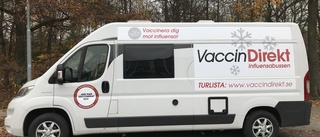 Influensabuss kommer till Uppsala