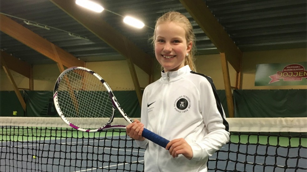 WTK:s Tess Gustavsson är uttagen till Tennis Syds läger i Växjö i november.