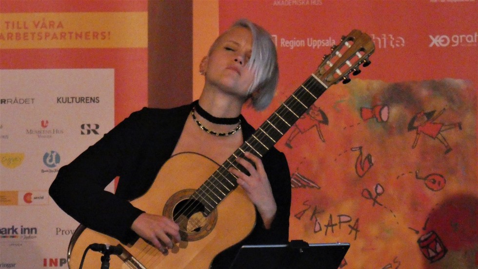 Australiska Stephanie Jones vann förra årets ”International Young Talent Competition” och gav en fullgången konsert på egen hand i år.