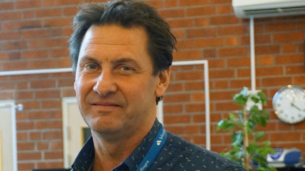 Larry Wijk är företagsrådgivare på arbetsförmedlingen i Västervik.