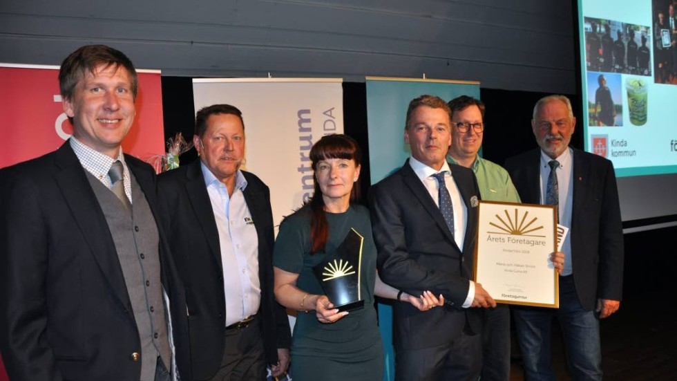 Vid förra årets gala var de Kinda Gurka AB som tilldelades priset som Årets företagare i kommunen.