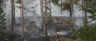 Släckningsarbetet avslutat