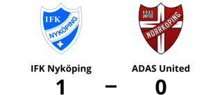 Förlust mot IFK Nyköping för ADAS United