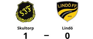 Skultorp för tuffa för Lindö - förlust med 0-1