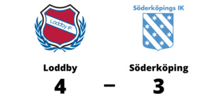Tuff match slutade med seger för Loddby mot Söderköping