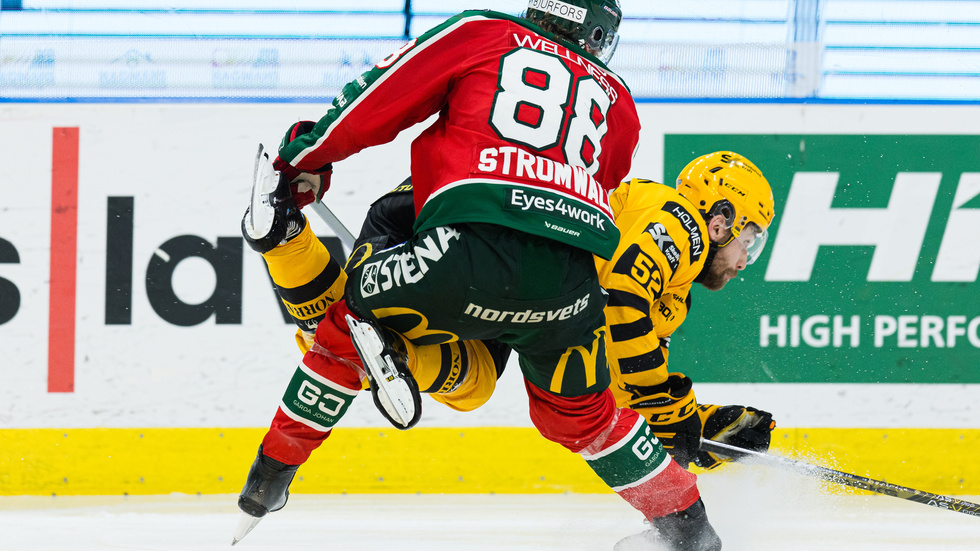 Malte Strömwall and Frölunda defeated Arvid Lundberg and Skellefteå AIK in the sixth SM semifinal.