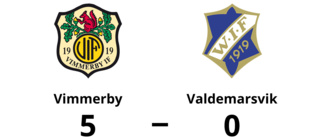 Bortaförlust för Valdemarsvik - 0-5 mot Vimmerby