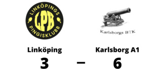 Kvalspel för Linköping efter förlust mot Karlsborg A1