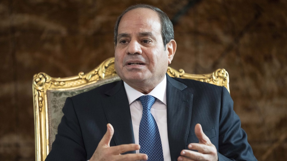 Vakthund. Den egyptiske diktatorn Abdel Fattah al-Sisi belönas för att hålla fattiga borta från EU. 